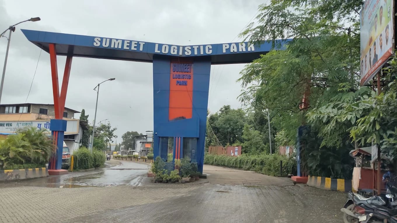 Entrance to Sumeet Logistic Park, Bhiwandi, Maharashtra